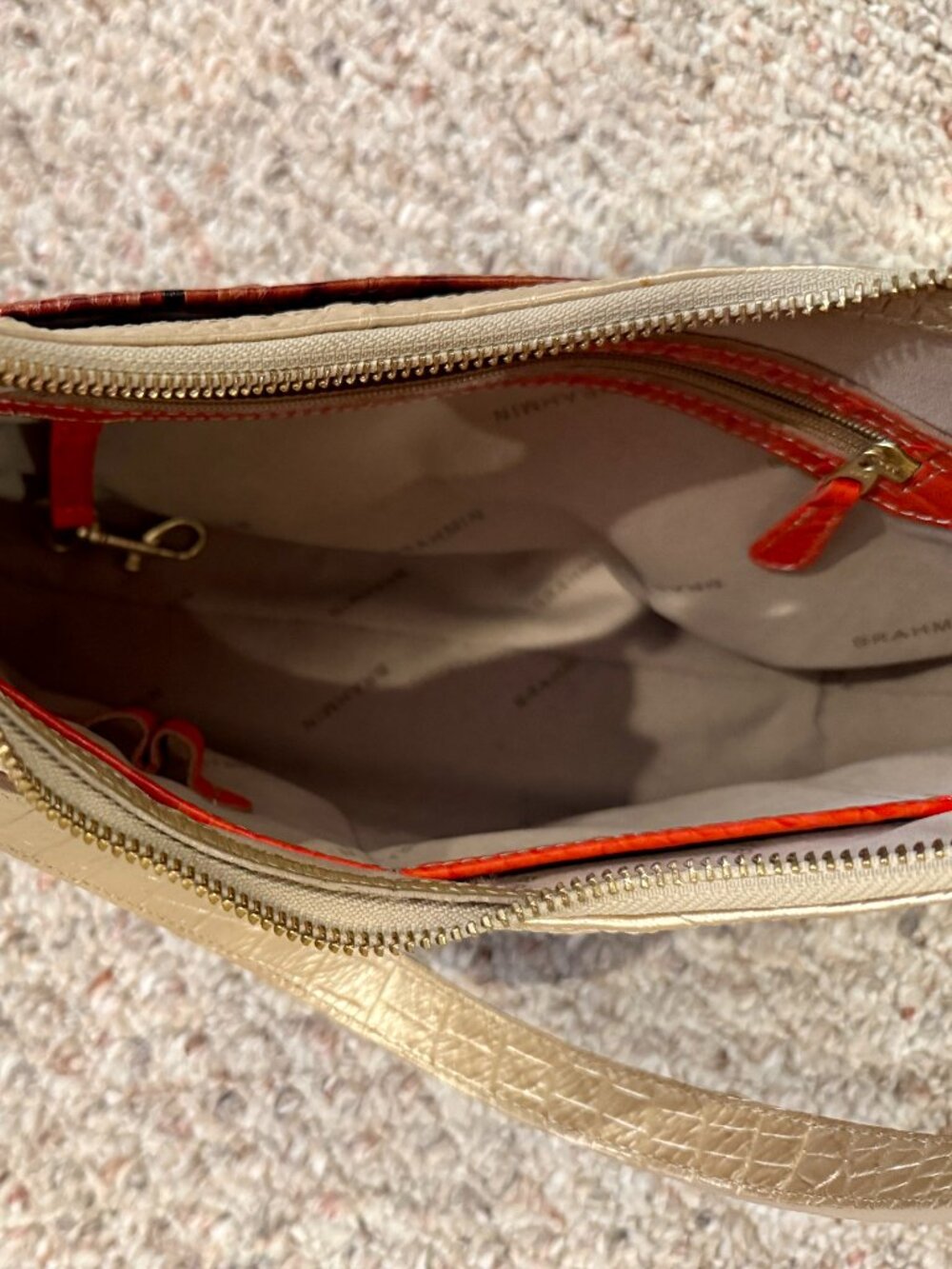 Brahmin Lacy, Fizz Tri-Color - Picture 2 of 6